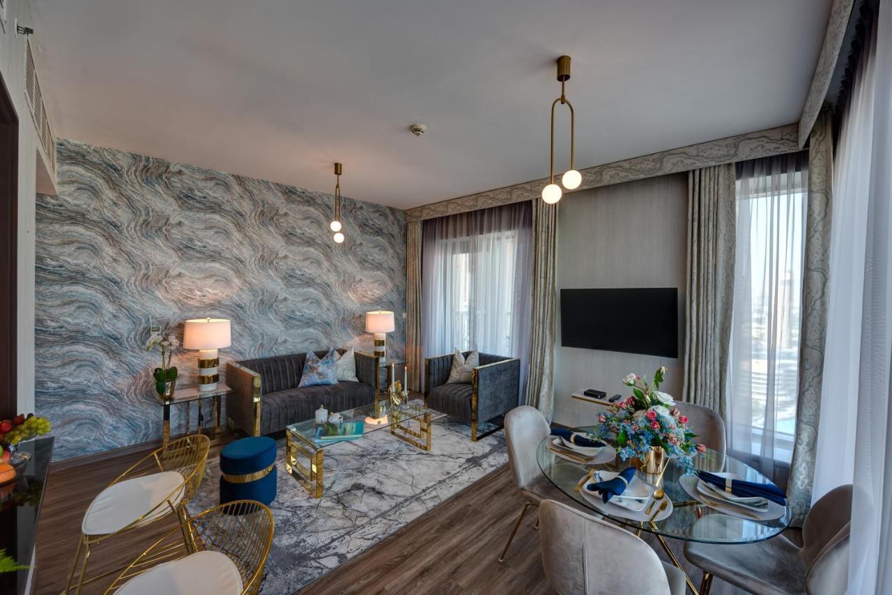 Durrani Homes - Designer 2Br Apt With Stunning Burj Khalifa And Fountain View Dubaj Kültér fotó