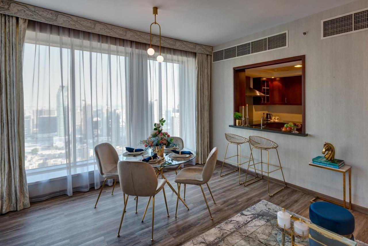 Durrani Homes - Designer 2Br Apt With Stunning Burj Khalifa And Fountain View Dubaj Kültér fotó