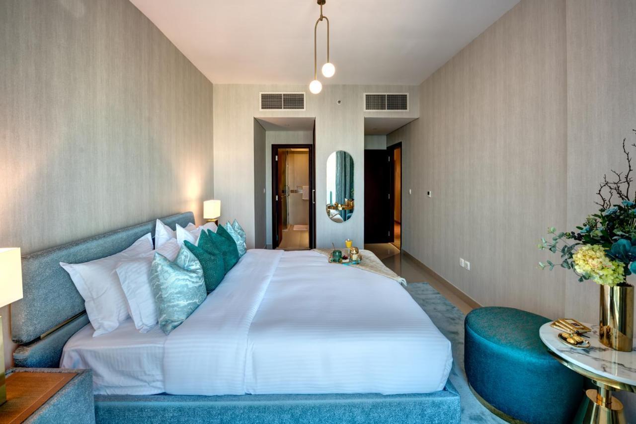 Durrani Homes - Designer 2Br Apt With Stunning Burj Khalifa And Fountain View Dubaj Kültér fotó
